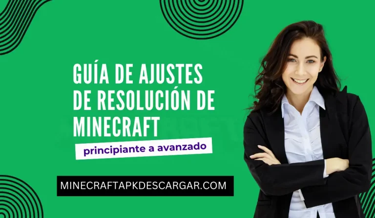 Guía de ajustes de resolución de Minecraft